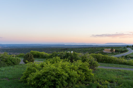 Mesa Verde Sunrise from the Far View Lodge room