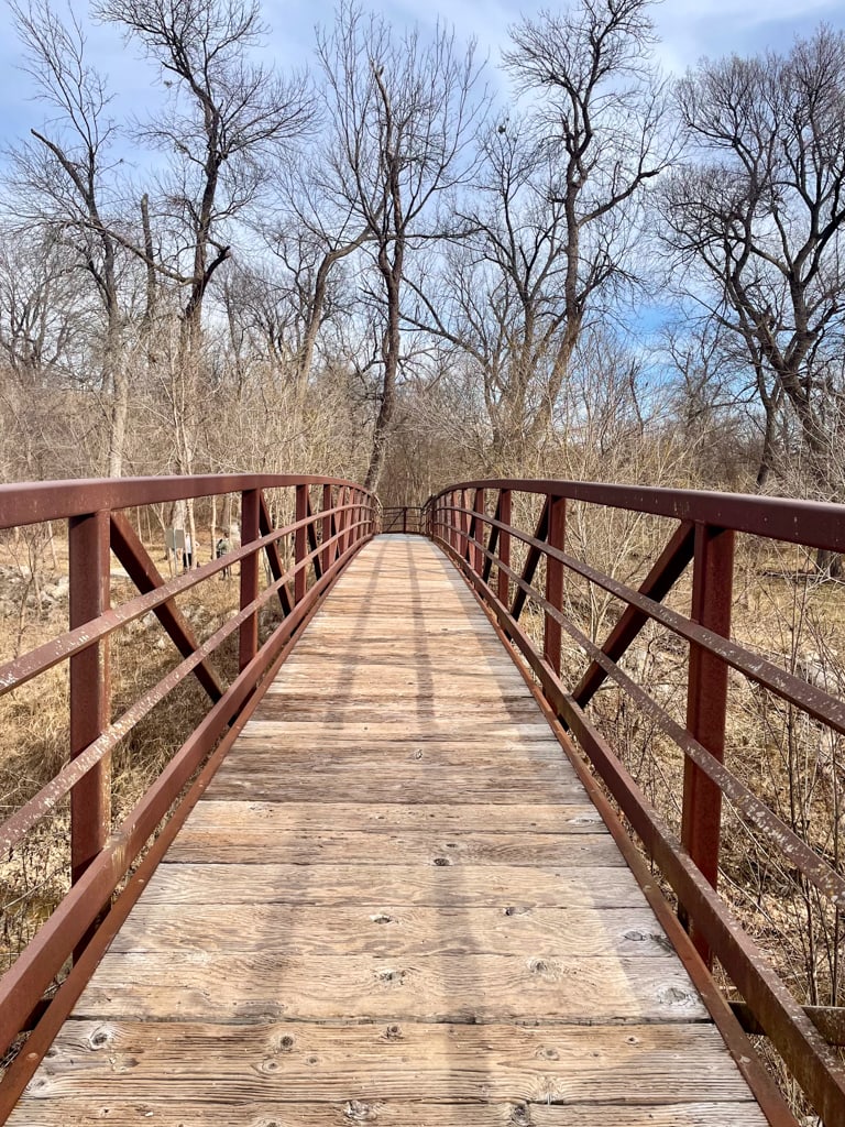 Bridge Along Haikey Creek Park Trail