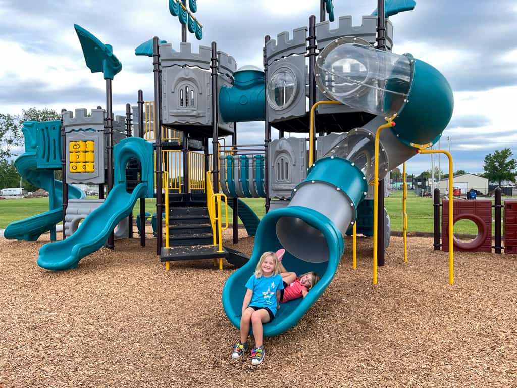 Miami Oklahoma Park with pirate ship theme