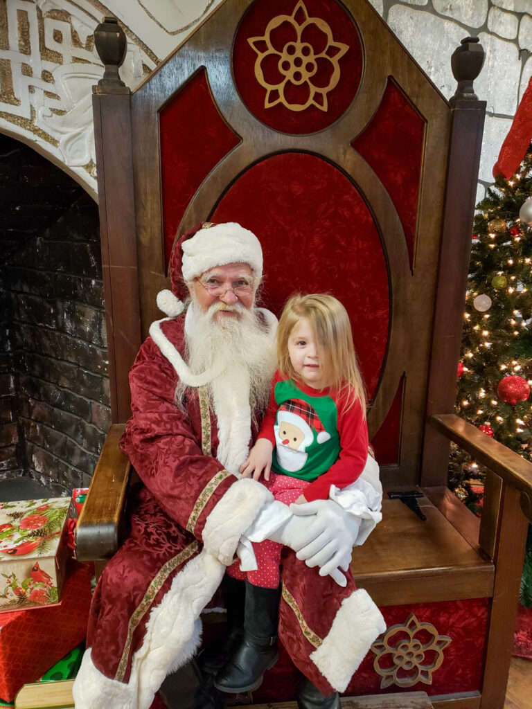 Muskogee Castle Santa