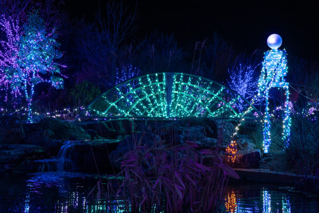 Tulsa Botanic Garden Christmas Lights