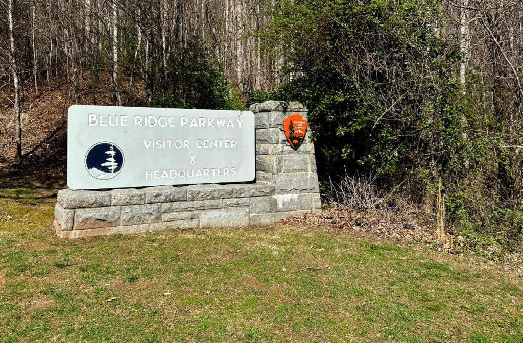 Blue Ridge Parkway Sign