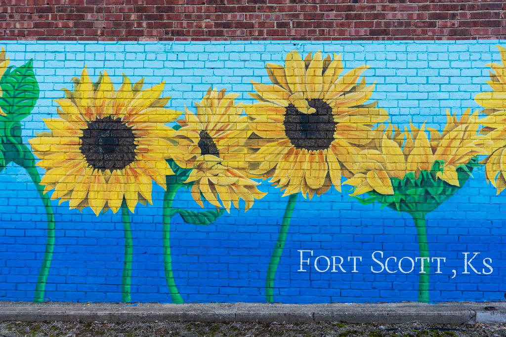Sunflower Mural Fort Scott