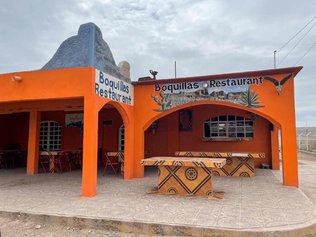 Front of Boquillas Restaurant Boquillas Mexico