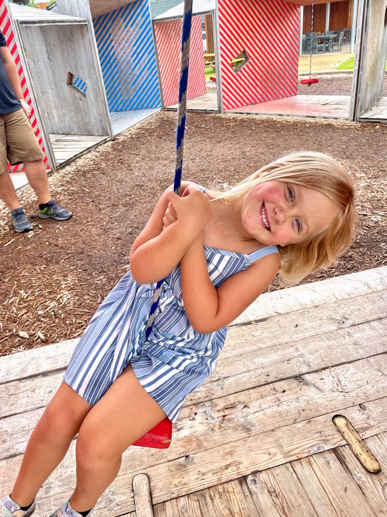 Amazeum Bentonville Outside Swing