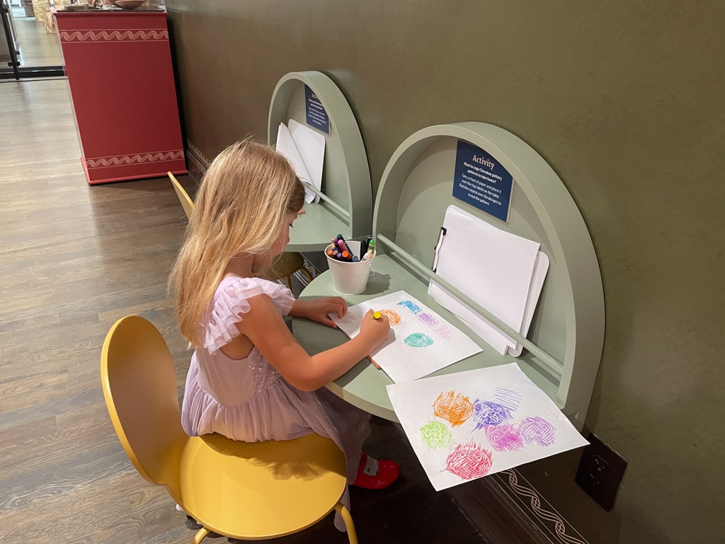 Cherokee Nation Anna Mitchell Cultural & Welcome Center Vinita Kid Activity