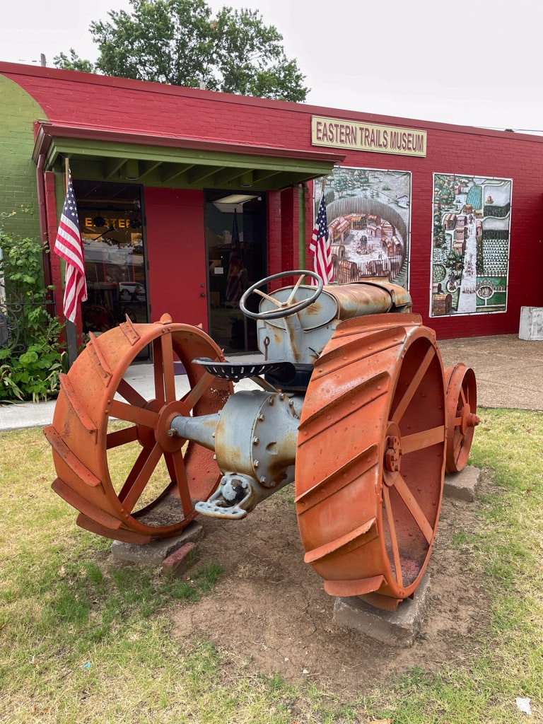 Eastern Trails Museum Outside with Tractor
Things to do in Vinita Oklahoma