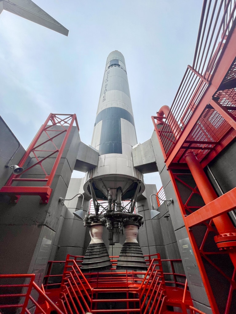 Rocket at Cosmosphere in Hutchison Kansas