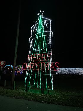 Ada Christmas Lights Tree
