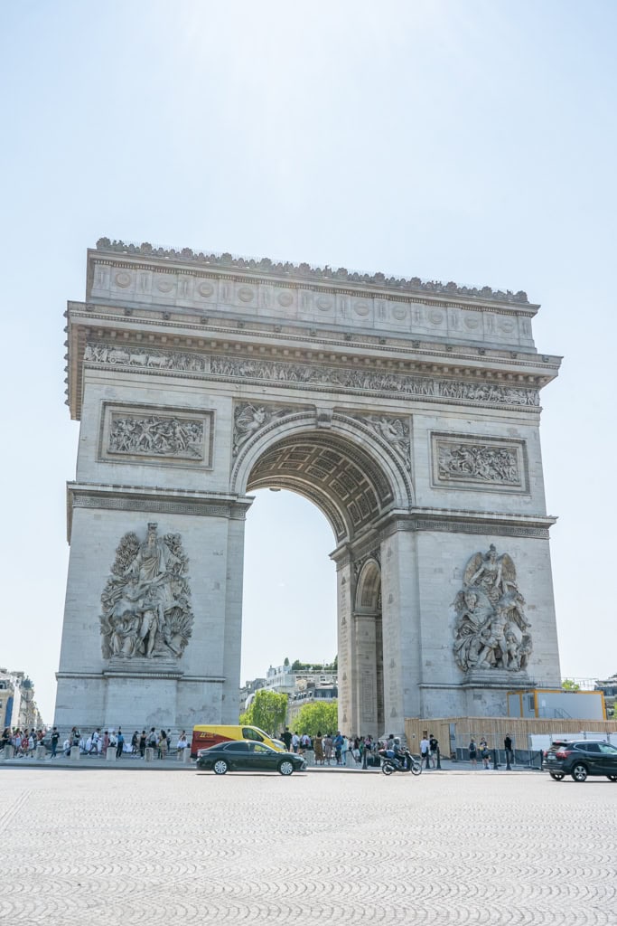 Arc de Triomphe monument in Paris