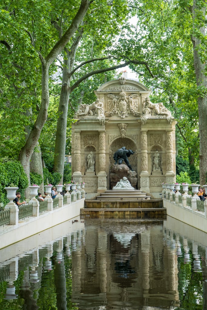 Medici Fountain at Luxembourg Gardens Paris