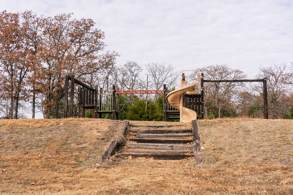 Osage Hills State Park Playground Near Campground