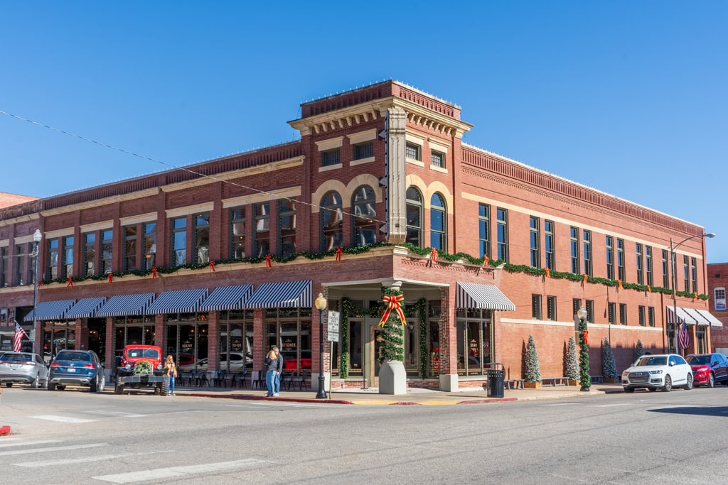 Pawhuska Christmas Towns in Oklahoma Pioneer Woman Mercantile Restaurant