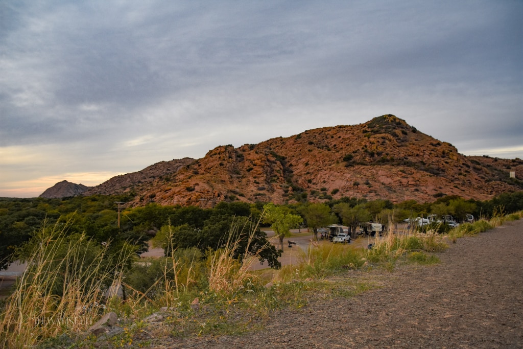 Quartz Mountain State Park Campground