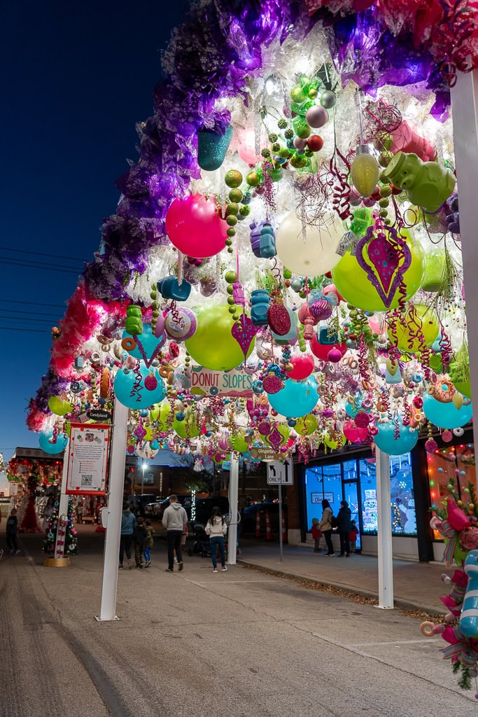 Sapulpa Christmas Chute Candy Theme