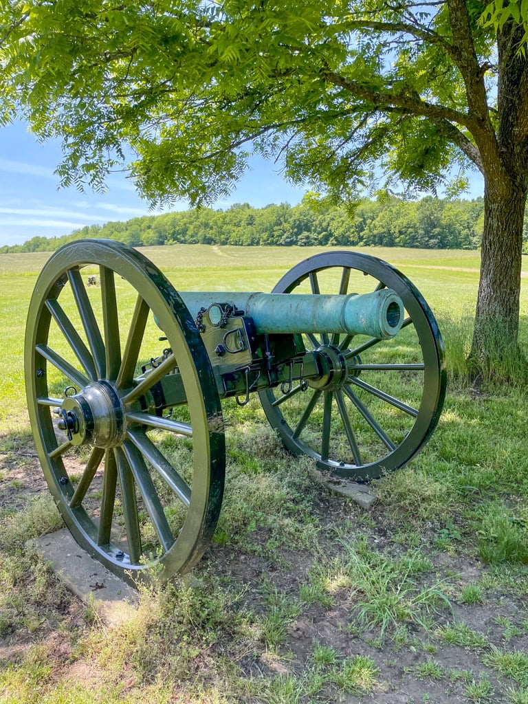Wilson's Creek battlefield Cannon, Day Trips From Springfield