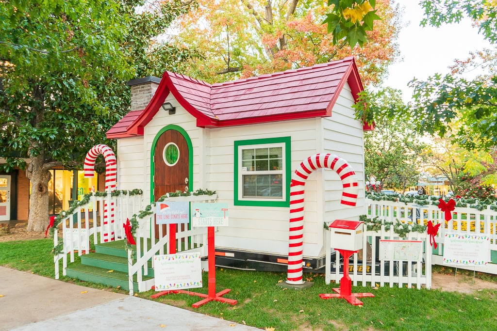 Santa's House at Utica Square in Tulsa