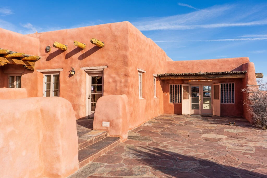 Painted Desert Inn Historic Building Front Entrance