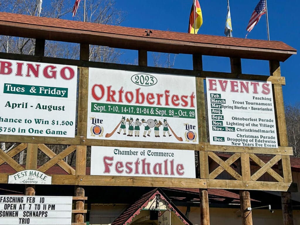 Oktoberfest During a Weekend in Helen Georgia